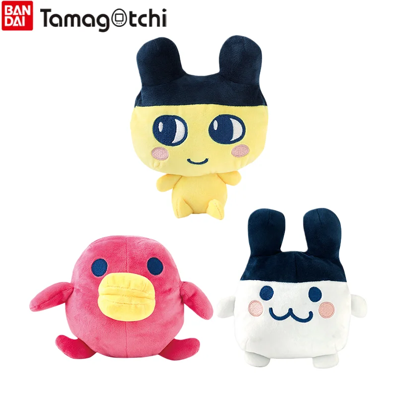 

Плюшевая игрушка Bandai Tamagotchi, плюшевая кукла в форме персонажа Mametchi Mimichi, милая плюшевая игрушка-кукла