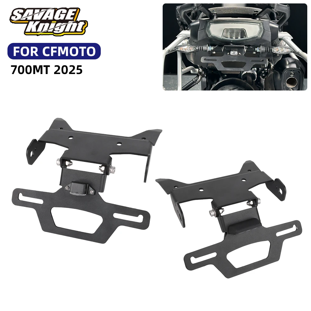 

2025 700MT Motorcycle Adjustable License Plate Holder For CFMOTO MT700 CF MOTO 700 MT Tail Tidy Fender Eliminator Bracket Kit