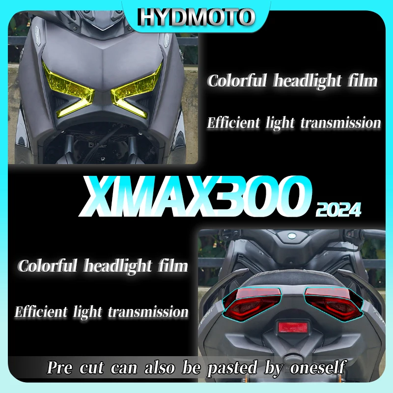 For Yamaha X MAX 300 Xmax300 XMAX TECH 2024 Motorcycle Protection Film Dash Speedometer Screen Film Cluster Scratch Stickers