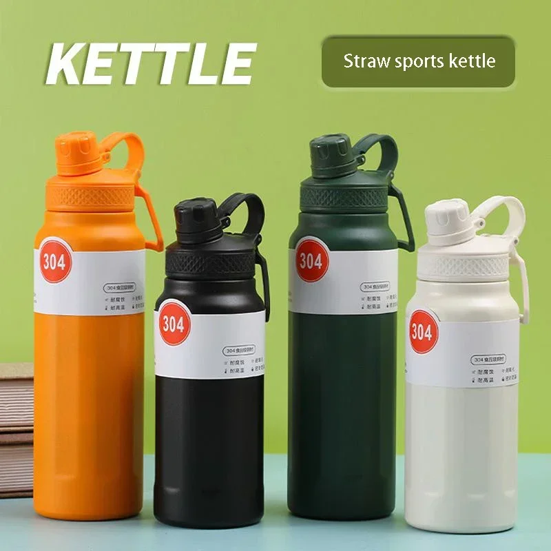 750ml/1000ml Stainless Steel Thermo Kettle Water Bottle Outdoor Sport Vacuum Flask Portable Car Thermal Mug Travel Insulated Cup