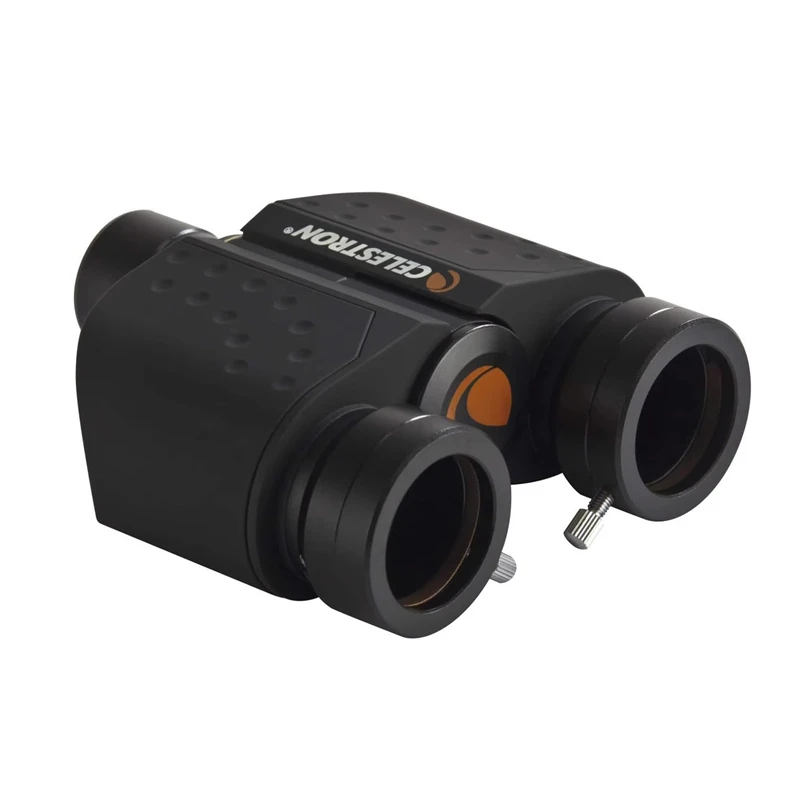 Celestron-Astronomical Telescope 1.25 inch Bino Viewer Binocular View Stereo with 1.85x 3x Barlow Lens Eyepiece Accessories