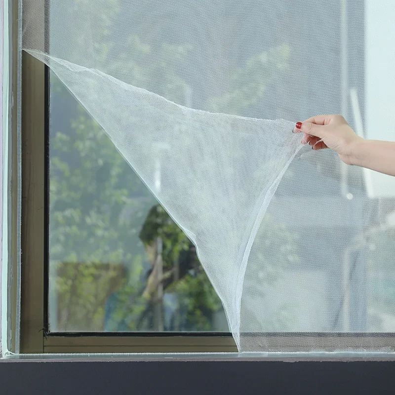 Mosquito Net for Bed Anti Mosquito Repellent Screen Home Textile Self-adhesive Type No Need to Punch Holes Simple Window Net