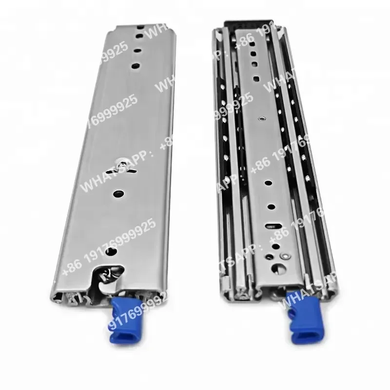 21 Soft Close Large Pull Drawer Slides 76mm 60 Heavy Self-Closing Cabinet Hardware for Kitchen Outdoor Gym Installations