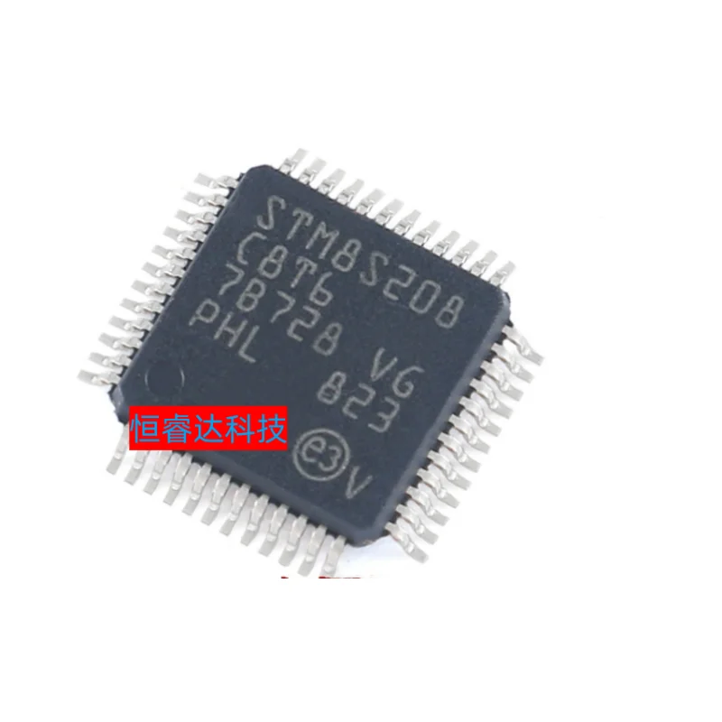 10PCS~50PCS/LOT STM8S208C8T6 STM8S208 C8T6 STM8S208C8TB LQFP48 New original