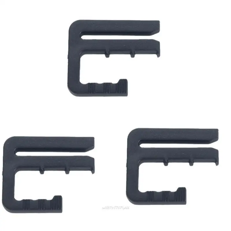 

X5XA Simple Metal Waist Cinching Buckle 3PCS Adjustable Waist Tightener For Loose Jeans Pants Waist Ajusting Tightening Hook