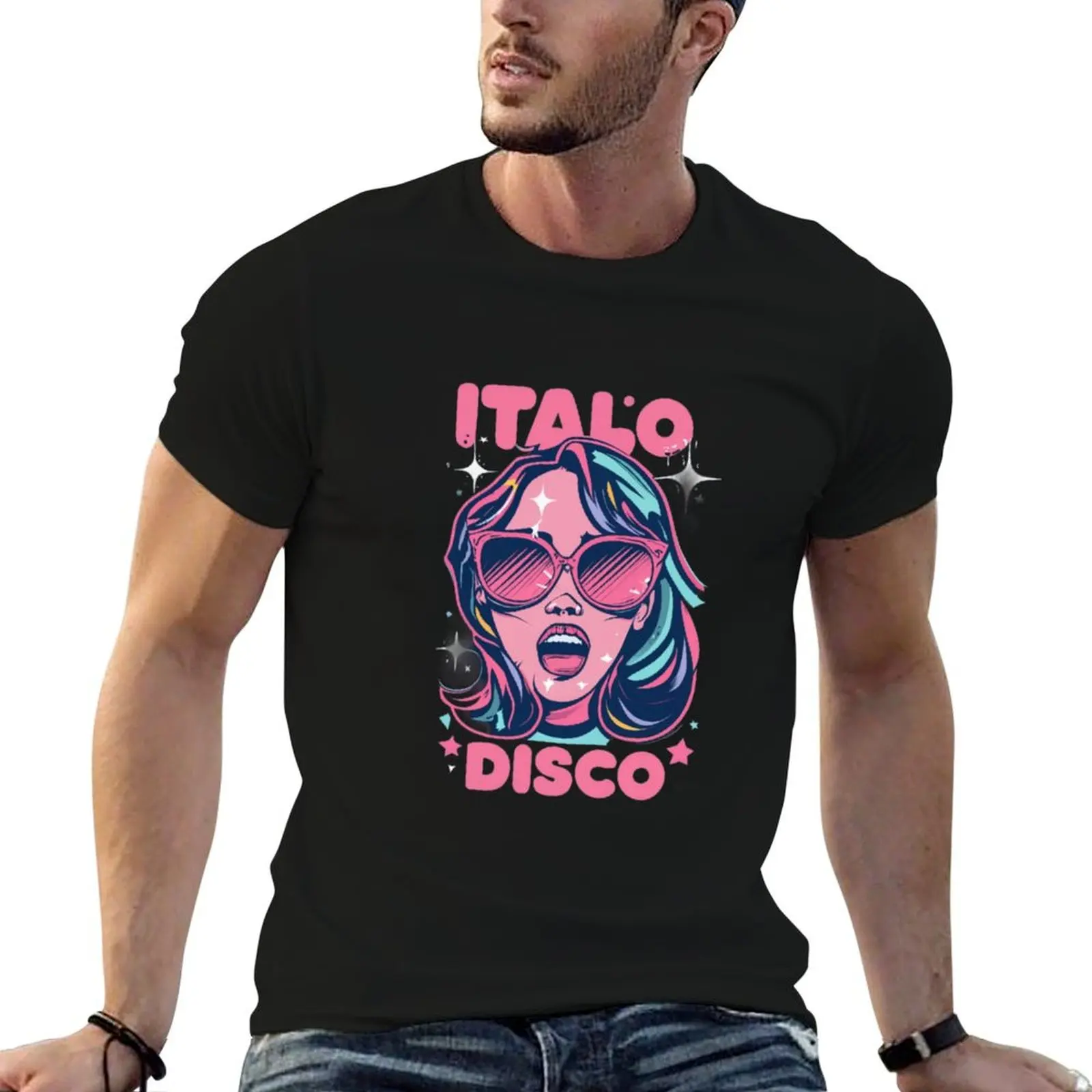 

Fiesta Retro Italo Vibes disco T-Shirt cute tops designer shirts vintage t shirts funny t shirts men