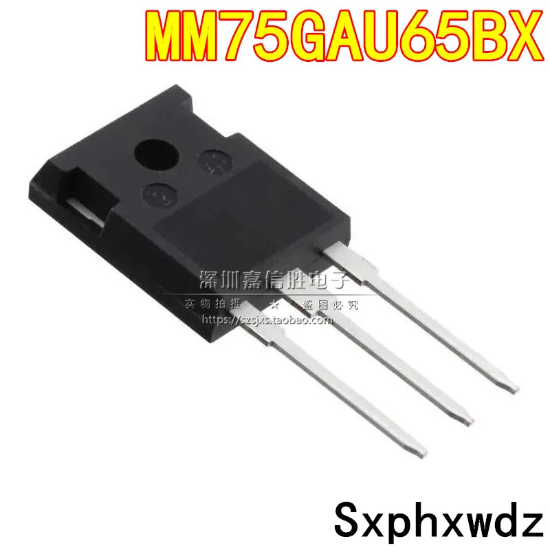Transistor IGBT original, 5 piezas, MM75GAU65BX, MM75G5U65BX, 75A650V TO-247, nuevo