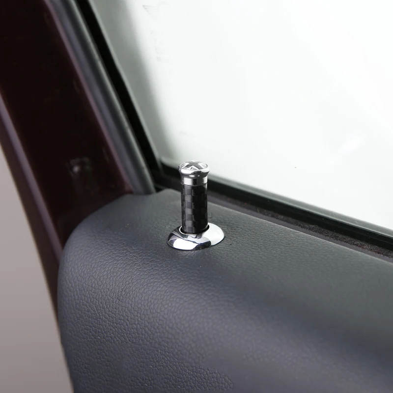 

Car Door Lock Knob Trim Ring Door Lift Bolt Lock Pin Cover for Mini Cooper 3 Doors Hatchback F54 F55 F56 F60 Auto Accessories