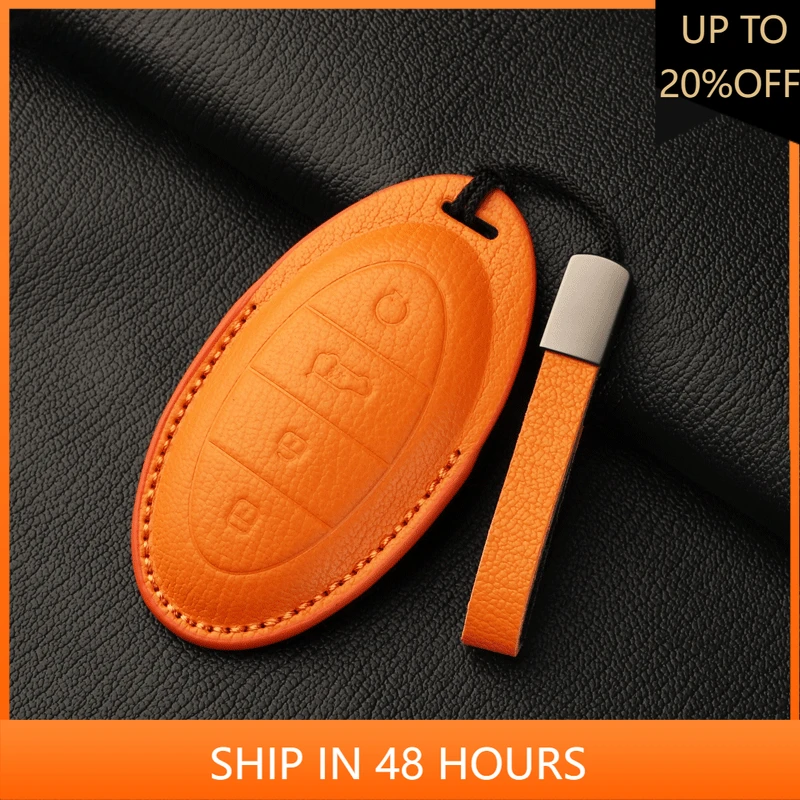 

NEW1 High end Genuine leather key case box For BYD Yangwang U8 2023-2024 Full package exclusive key chain buckle car accessorie