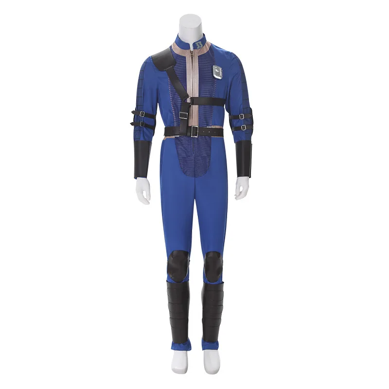 Radiation Male Norm Vault Dweller Uniform Halloween Costume Female TV Show Fall Suit Out Vault 33 Lucy Blue Jumpsuit Cosplay