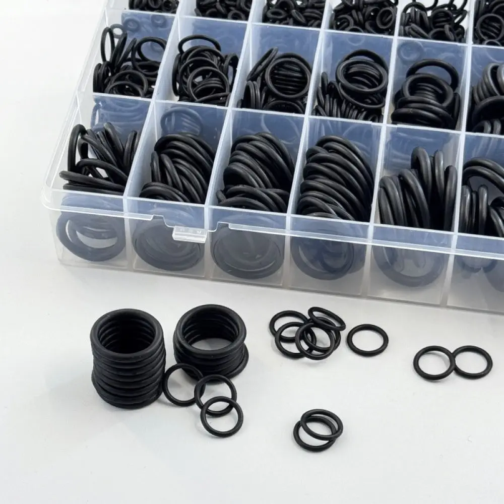 Industrial Rubber O Ring Gasket Set For Plumbing Hydraulic Pneumatic Maintenance Repair Seal Assortment Hardware