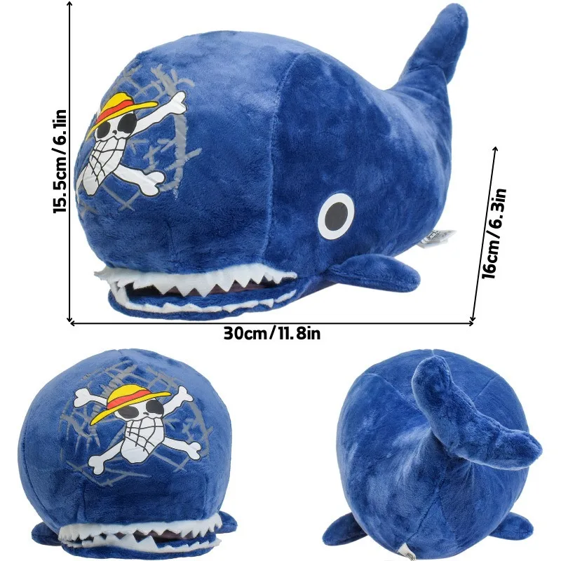 Juguete de peluche creativo de una pieza, muñecos de peluche Tony Chopper, sombrero de paja, signo de piratas, almohada de la isla de ballena para regalo de chico, 25cm
