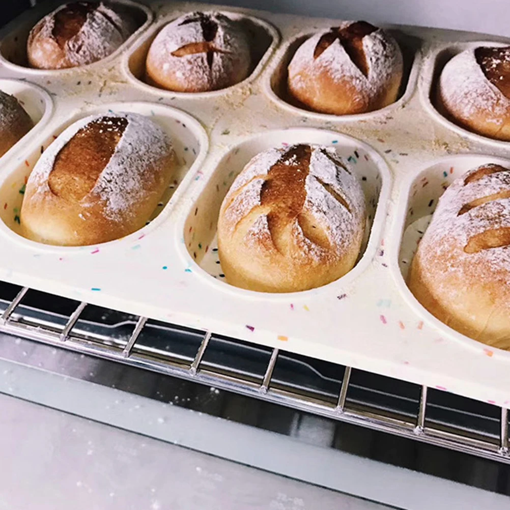 

Silicone Bread Mold Kitchen Shape Loaf Pan Cake Baking Fondant Molds