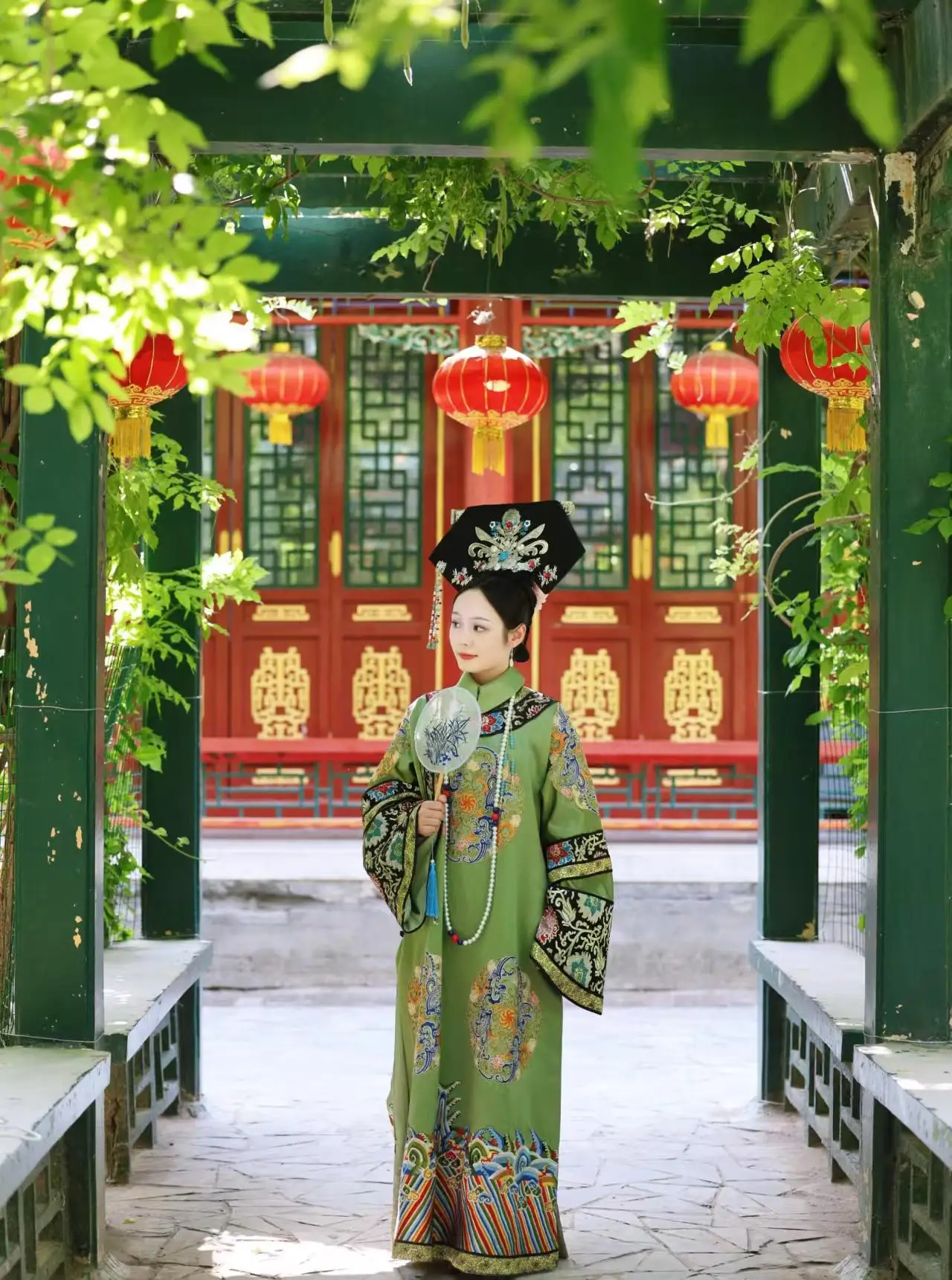 antique-hanfu-costume-pour-femme-voyage-photoaphy-reine-tate-qing-dynas-faionable-ensemble-hanfu-pour-femme-chi-traditionnel