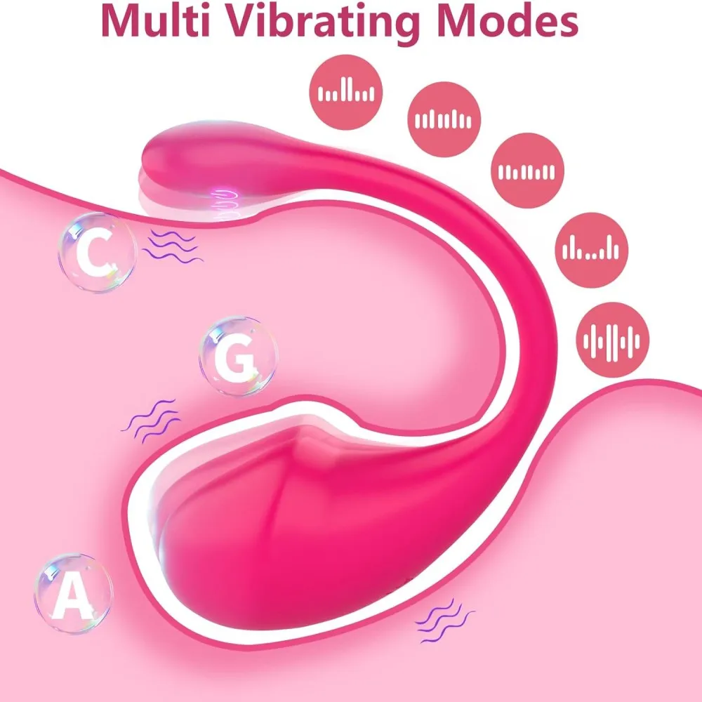 جهاز هزاز لتدليك الجسم الحب البيض البظر محفز الاستمناء G بقعة كرات المهبل App التحكم تهتز البيض الجنس لعب الكبار النساء #3