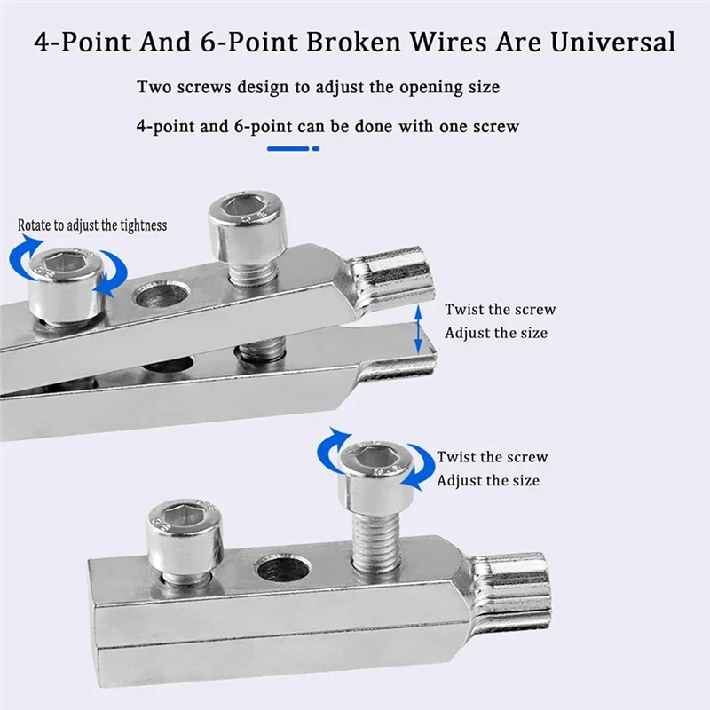 RMWIN-Broken Faucet Removal Tool Stripping Screw Extractor Set Function Handle Broken Screw Removal Tool Bolt Extractor Kit
