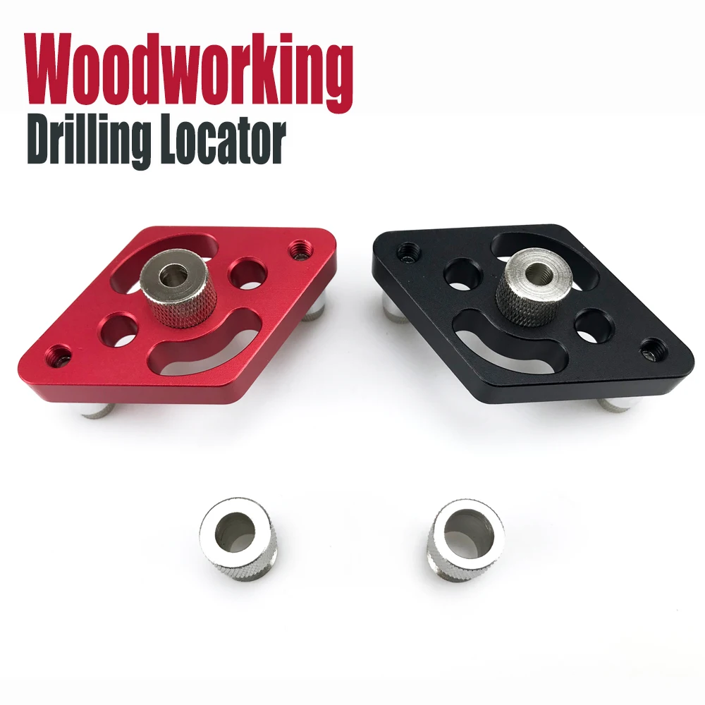 3 in1 미니 Dowel Jig 6 8 10mm 강도 알루미늄 합금 드릴 가이드 목공 용 셀프 센터링 수직 구멍 펀처 로케이터