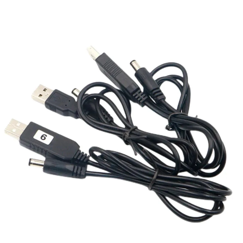 

USB boost cable DC TO DC 5V/9V/12V power bank boost module DC interface 5.5*2.1MM