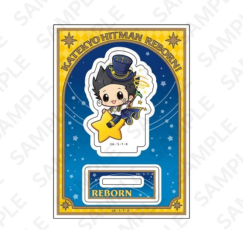 HITMAN REBORN! ANIME 10CM Acrylic Stand figure Stand Plate Cosplay Prop Decor Cartoons present Gifts keychain