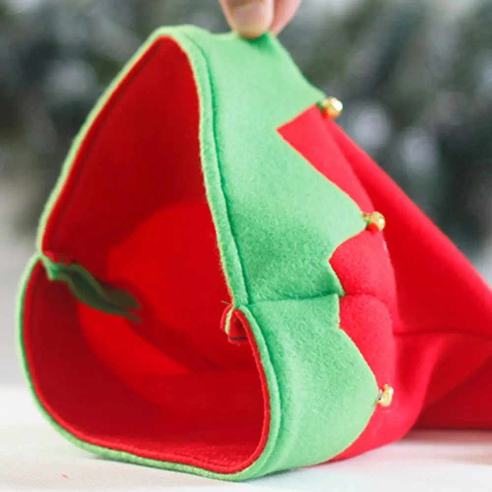 Decorations Snowman Clown Cap  Ball Santa Claus Elk Women Christmas Hats With Metal Bell Korean Winter Caps Velvet Hats
