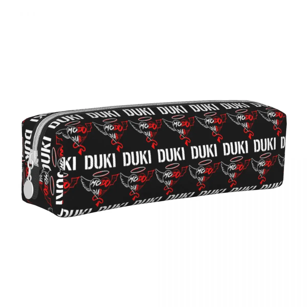 Duki Hip Hop Pencil Cases Cute Latin Rock Rapper Tour Pen Box Bag Student Big Capacity School Supplies Zipper Pencil Pouch