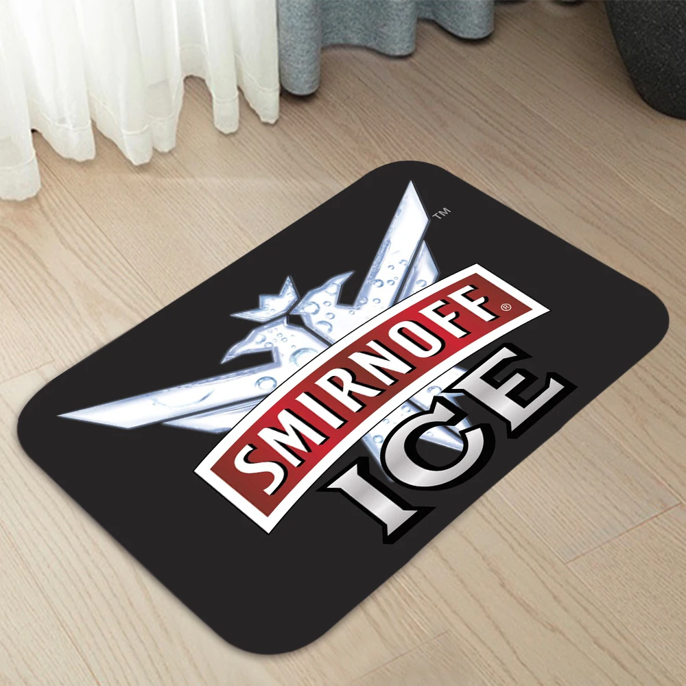 Smirnoff Ice Damm Doormats Home Carpet Entrance Door Mats Modern Decor Carpet Bathroom Floor Mats 140