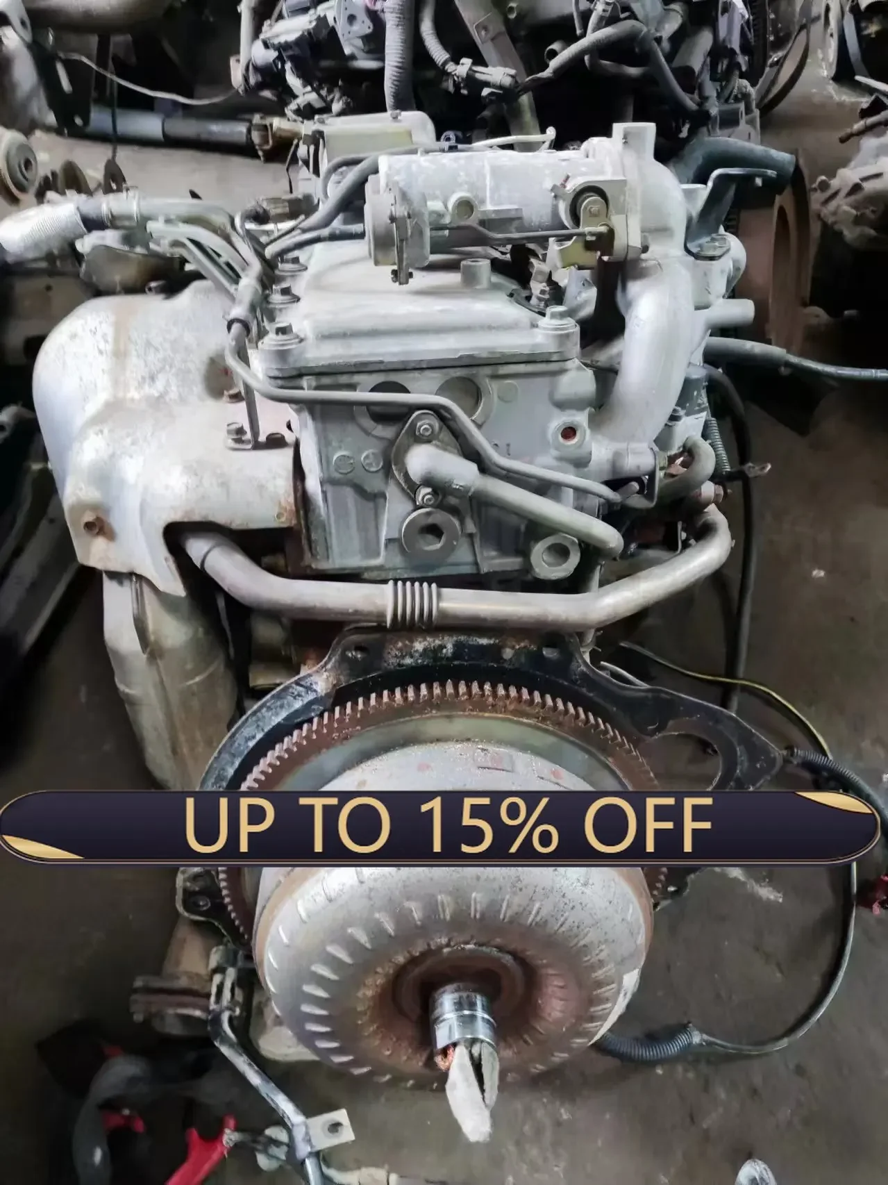 

HOT-Best Price Used Diesel Engine ZD30T Engine Assembly With At Gearbox For Nissan Patrol