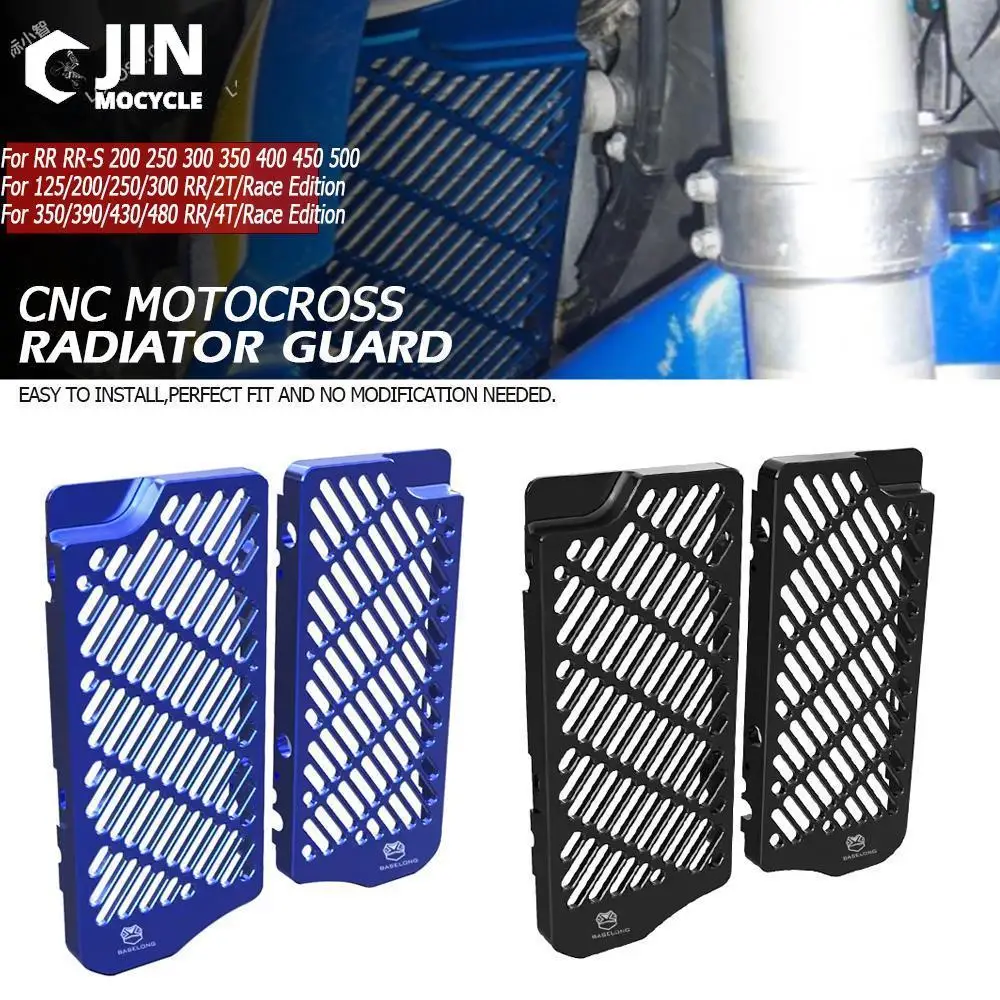 

FOR BETA RR RR-S 200 250 300 350 400 450 500 2020-2022 2023 390 RRS 4T Dirt Bike Motocross Radiator Guard Grille Protector Cover