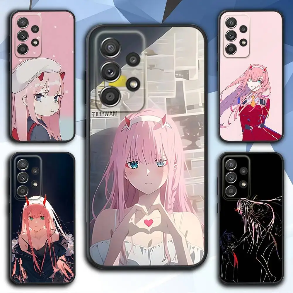 Чехол для телефона Z-Zero Anime T-Two для Samsung S 25,24,23,22,30,21,10,9,Ultra,Plus,Lite,FE,4,5 G, мягкий черный чехол