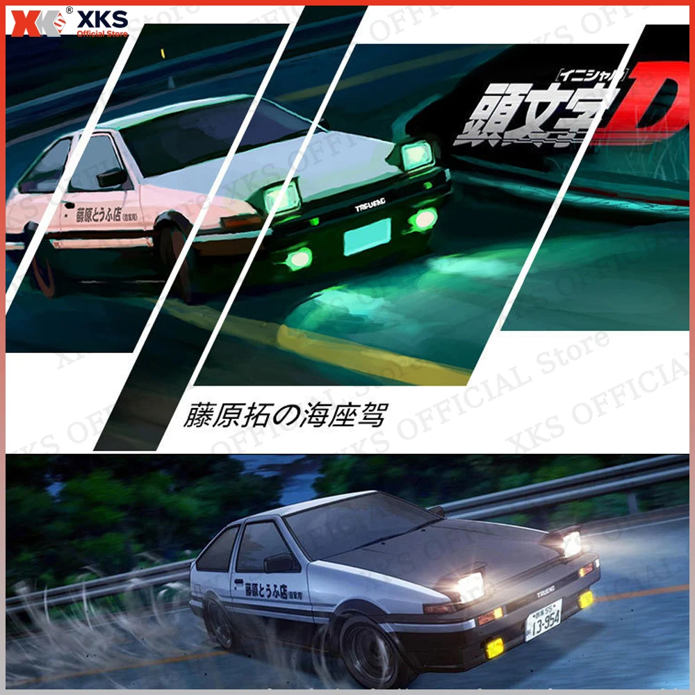 XKS LDRC AE86 Modello 1/18 Mini RWD RC Auto Drift Racing 2.4Ghz Anti-Interferenza con Luci A LED Elettrico RC Giocattolo Regalo per I Bambini