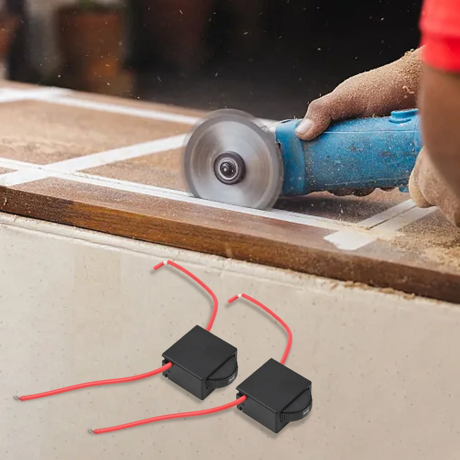 Replacement 6-Speed Regulation Switch Set for 220V to 250V Electric Angle Grinders with 12A Rated Heating Current