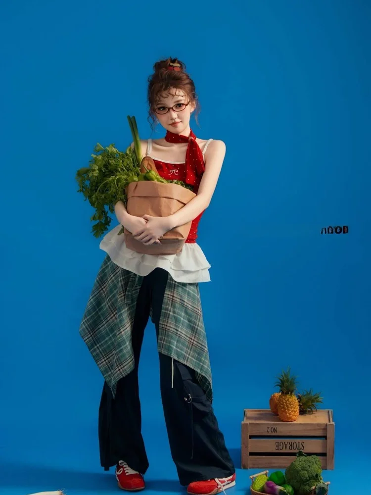 

Creative Sweet Retro Hong Kong Style Photography Clothing for Studio Photoshoots And Artistic Portraits Women's Fashion