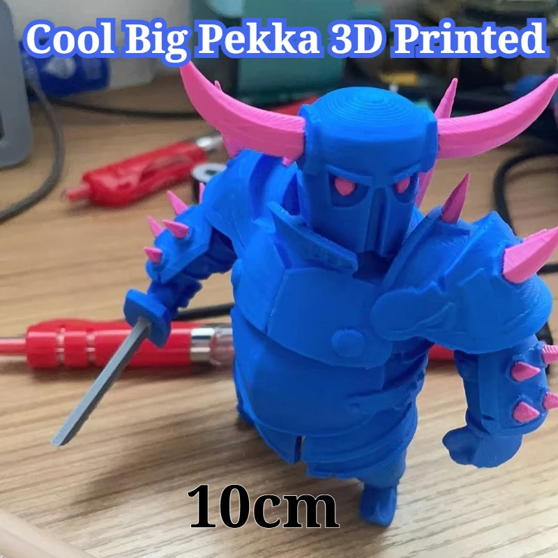 Figura Decorativa Impresa en 3D de Personajes de Clash of Clans y Clash Royale, Adorno de Escritorio, Gran Venta