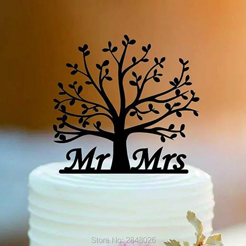 

Mr & Mrs Tree Wedding topper,wedding topper,tree of life Cake Topper,wedding topper