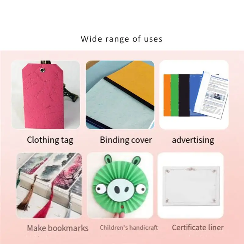 A08E-Cubierta de encuadernación de papel, cubierta de encuadernación con textura de cuero A4, cubierta de encuadernación de cuero para presentación de 8,27x11,69 pulgadas