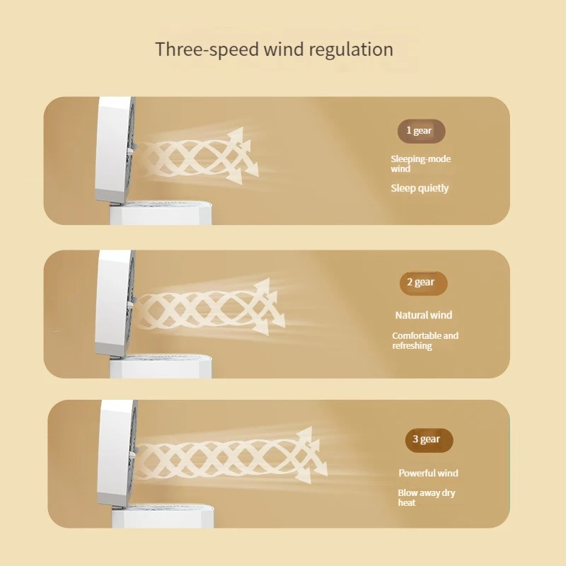 ミニ家庭用エアコン、折りたたみ式扇風機、冷温エアコン、小型ファン、デスクトップ