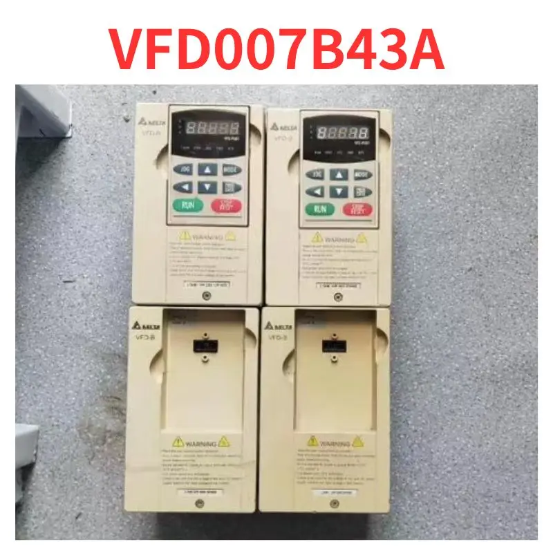 

Second-hand VFD007B43A inverter test OK Fast Shipping