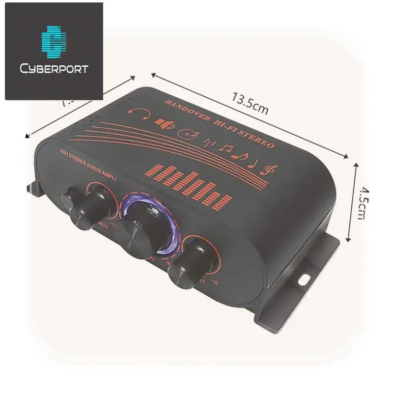 24-Hour Delivery AK170 Compact Size Audio Power Amplifier Portable Sound Amplifier For Car And Home Speaker Amp