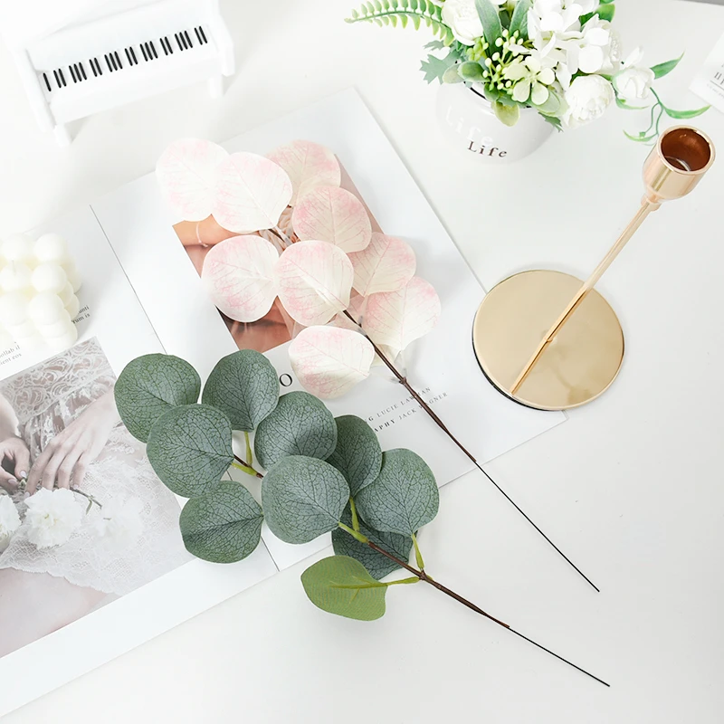 

Eucalyptus INS Style Simulation Fake Leaves Live Broadcast Decorative Ornaments Photography Background Props Accessories