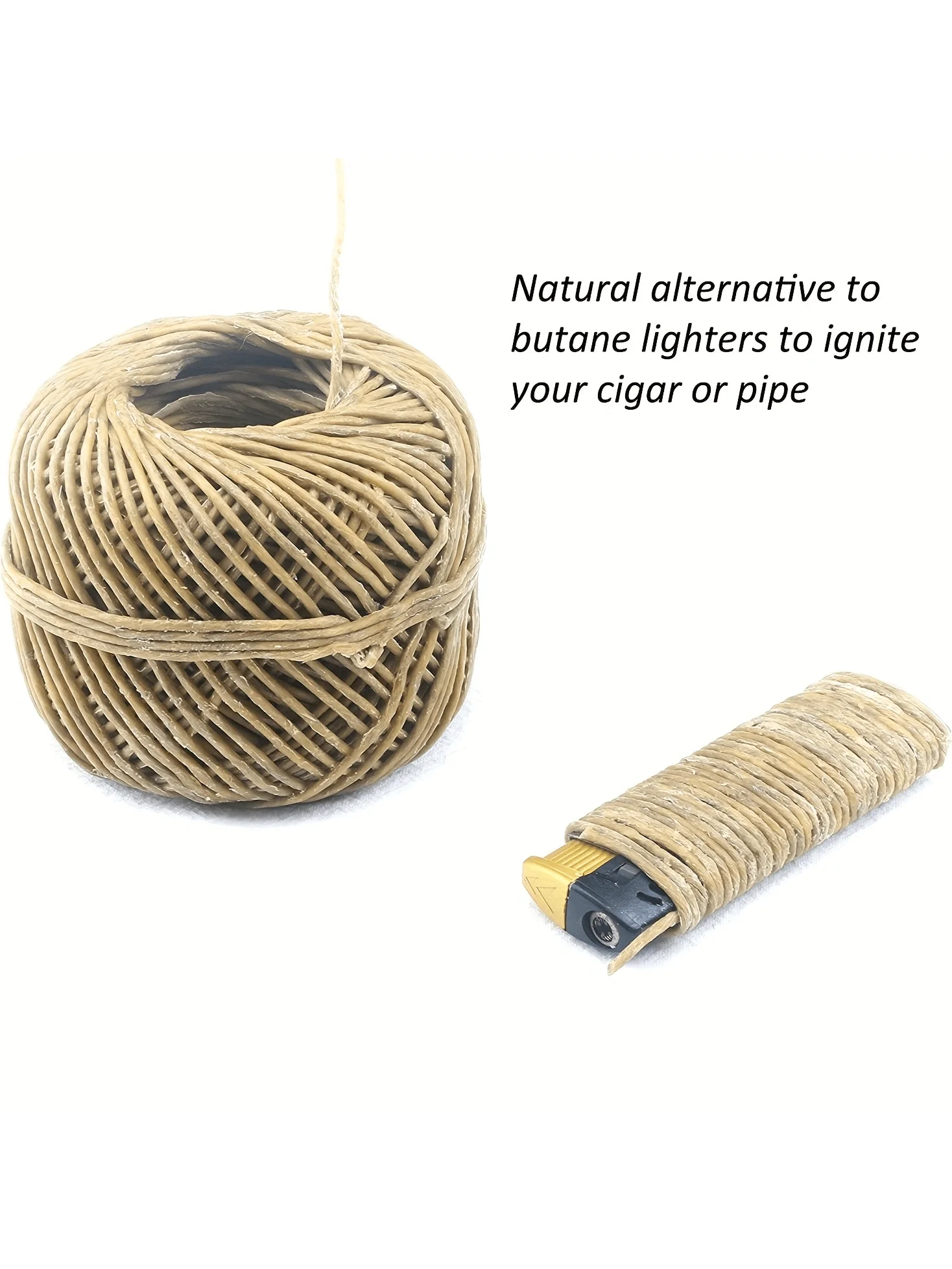 200 في فتيل القنب، فتيل القنب المطلي بشمع العسل الطبيعي الجيد، يستخدم لصنع ولاعات أو شموع فتيل القنب، حرق بطيء، غير قابل للتنقيط، حجم قياسي (1.2 مم) #5