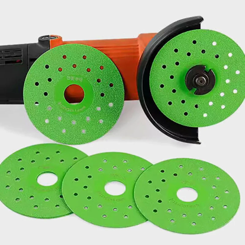 

10/5/3Pcs 4inch/100mm Diamond brazed saw blades For Cutting/trimming Tiles Porous Rock Dry Cutting Disc Tools Set