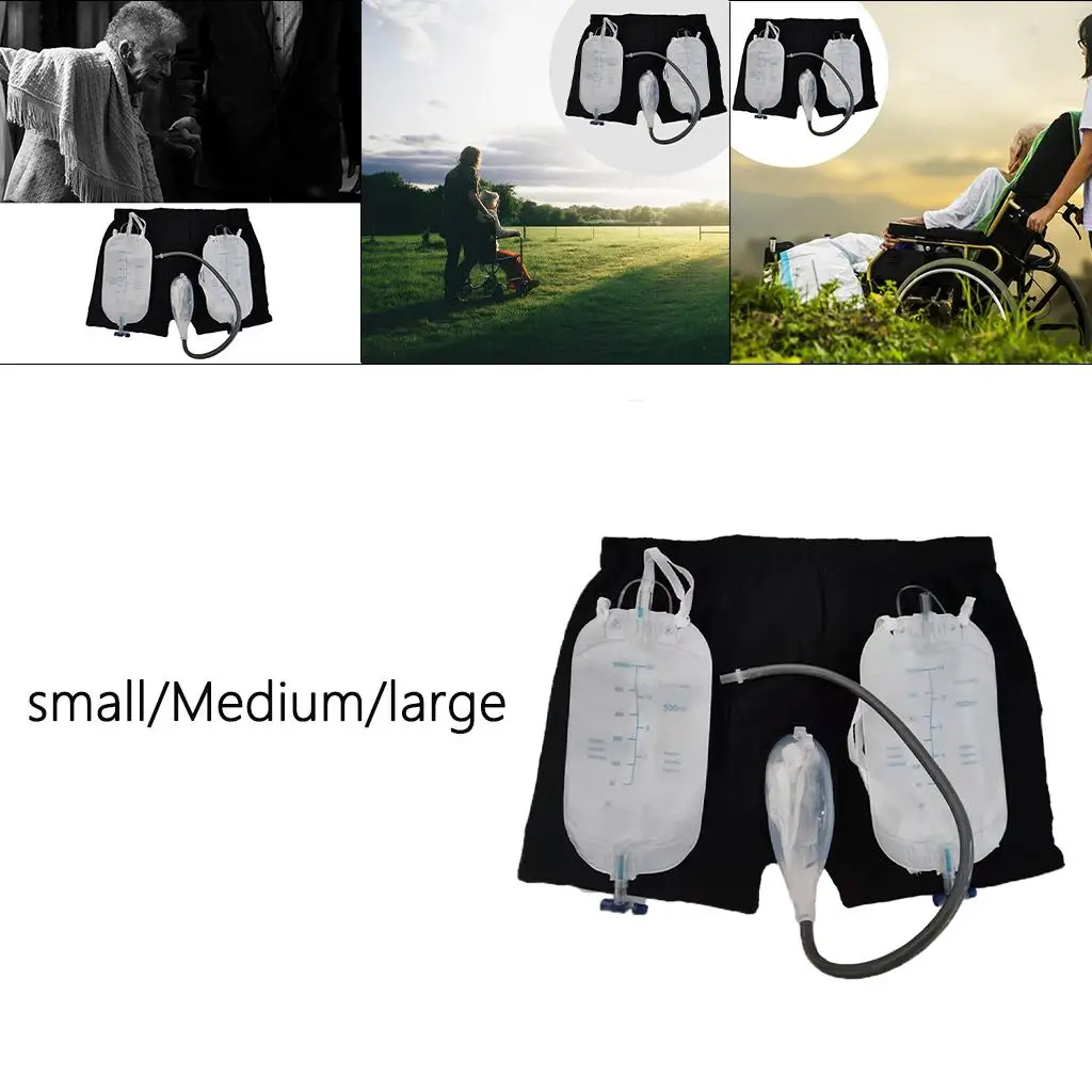 

Нижнее белье при недержании с трубкой, герметичный силикон, предотвращающий засорение