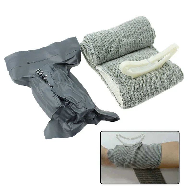 Outdoor FirstAid Hemostasis Military tourniquet Compression Israeli Bandage Sterilization One-handed operation Sterile survival