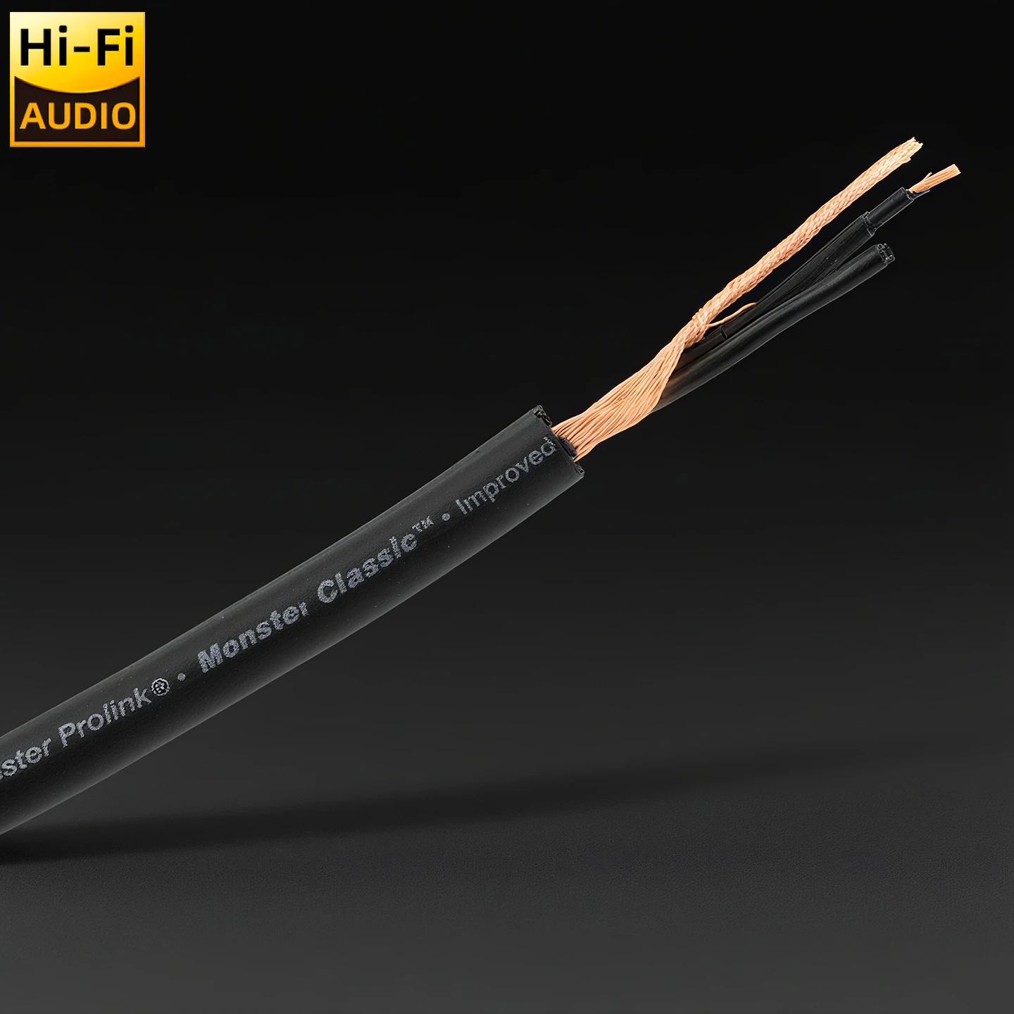 ■ Original Monster Cable Bulk Wire  Prolink HiFi Classic Microphone Cable Shielded Wire OFC 2-Core Shielded Pro Audio Line