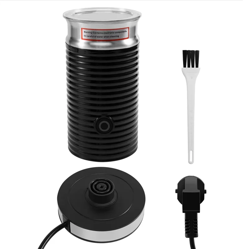 

A7THK-Automatic Hot And Cold Milk Frother Home Cappuccino Coffee Machine Matching Coffee Flower Electric Milk Frother EU Plug