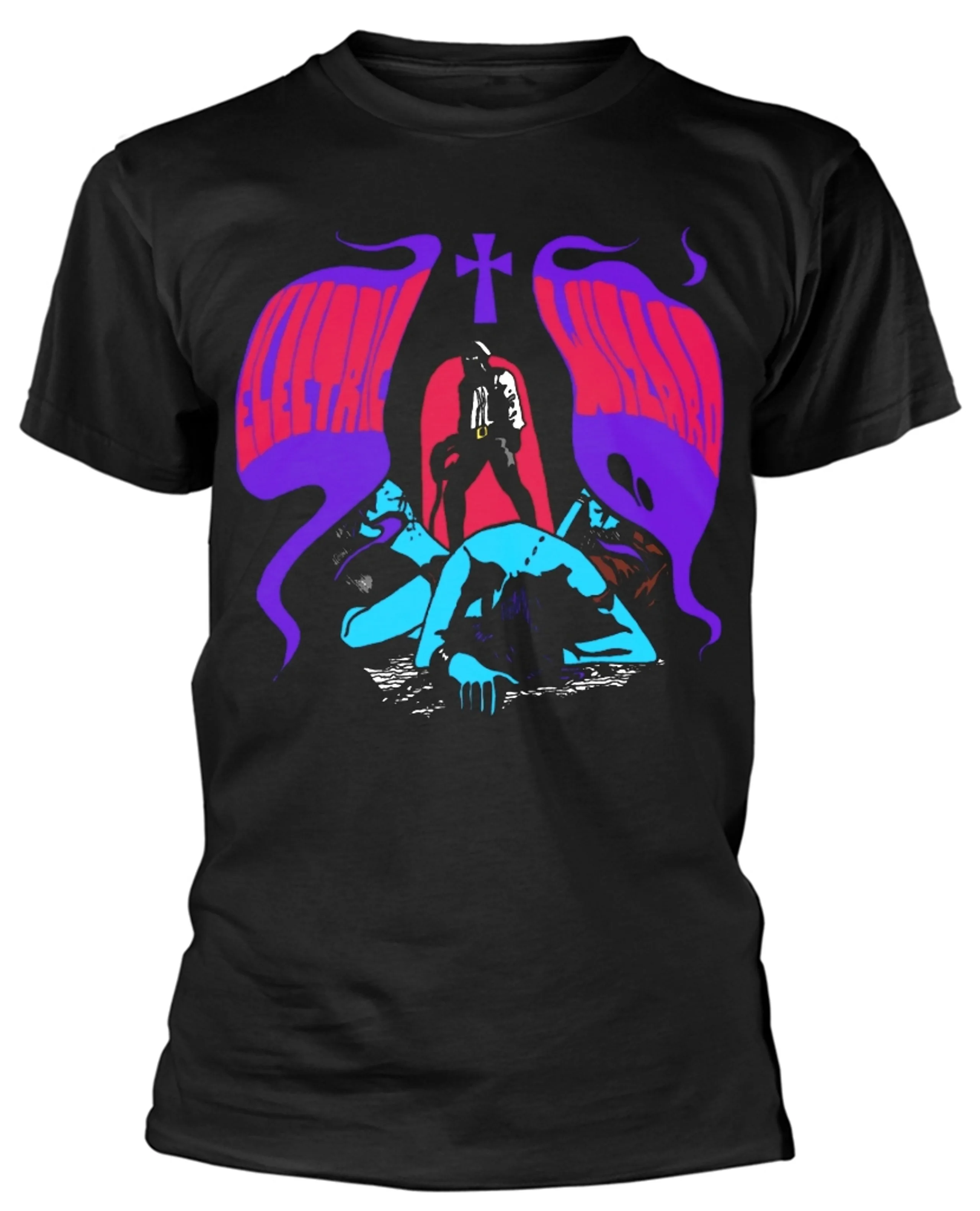 

Electric Wizard'Witchfinder 'Clothing Pattern Printing Summer Luxury Brand Cotton Men's and Women's T-Shirts Short Sleeves