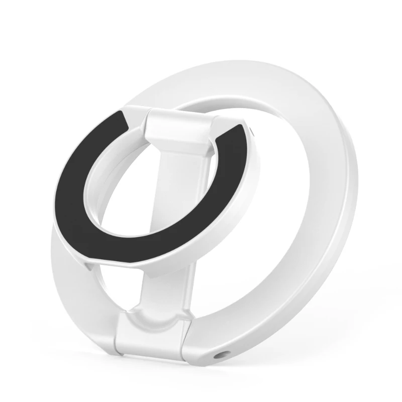 Suporte Magnético Dupla Face para Celular com Anel e Apoio para MagSafe, Compatível com iPhone 16 15 14, Huawei e Xiaomi