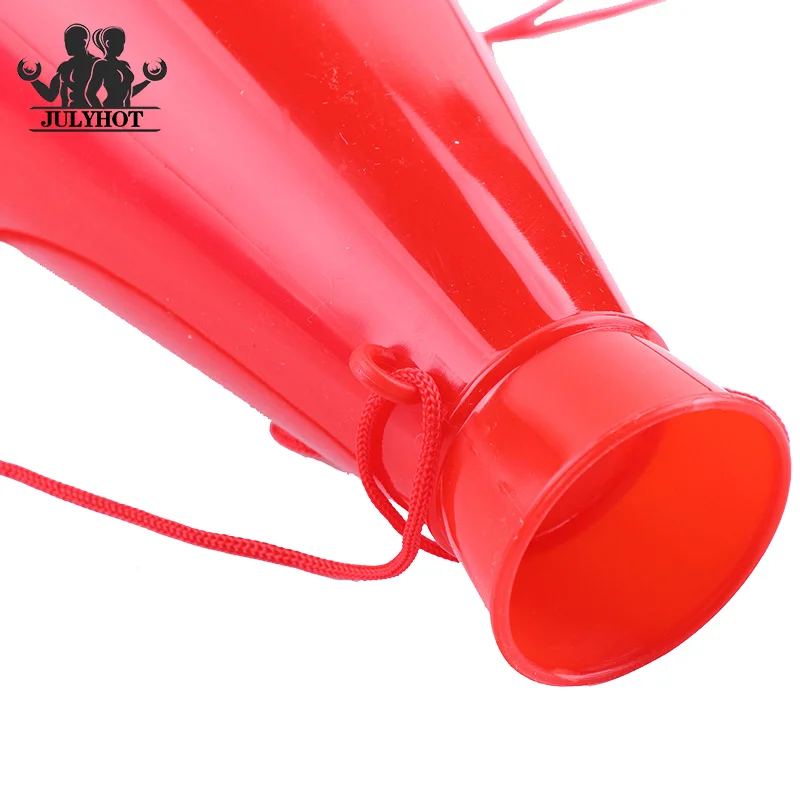 Cheerleaders Trumpet Speaker Cheer Plastic Horn Loudspeaker Trumpet Horn Toy Soccer Fan Trumpet For Birthday Party