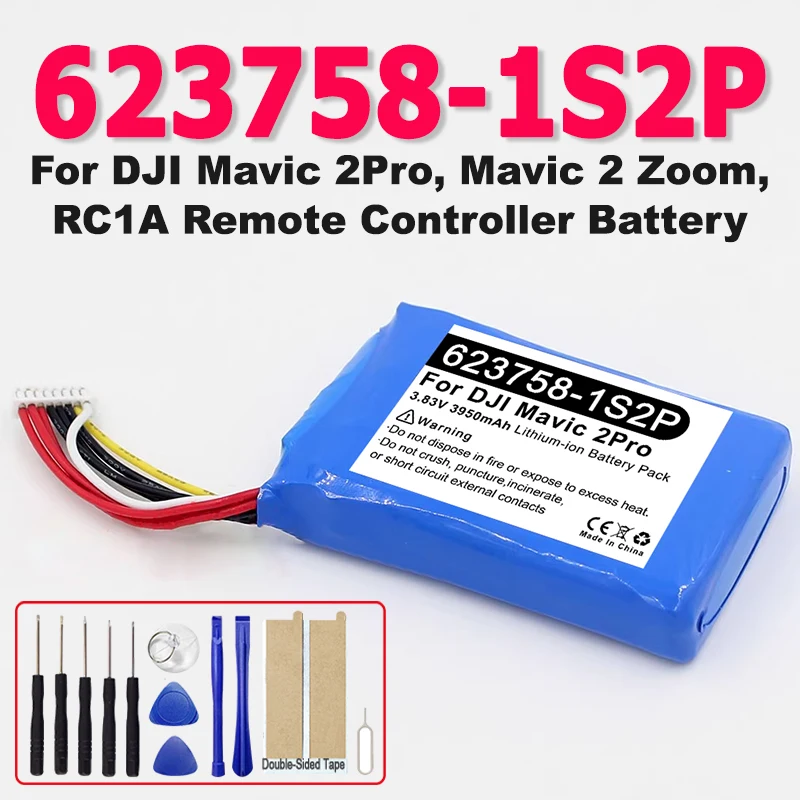 

XDOU 3950mAh 3.83V 623758-1S2P Battery For DJI Mavic 2Pro Mavic 2 Pro , Mavic Zoom UAV Remote Control Bateria
