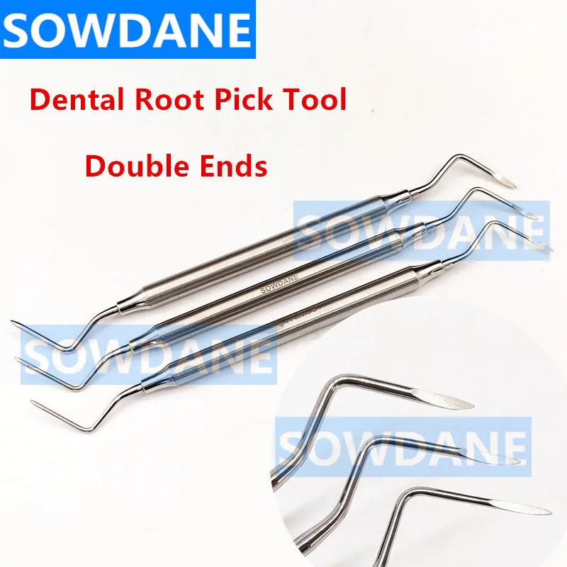 

3pcs Dental Minimally Invasive Extraction Dental Elevator Root Tip Pick Tool Surgical Instrument Efficient Sharp Tip